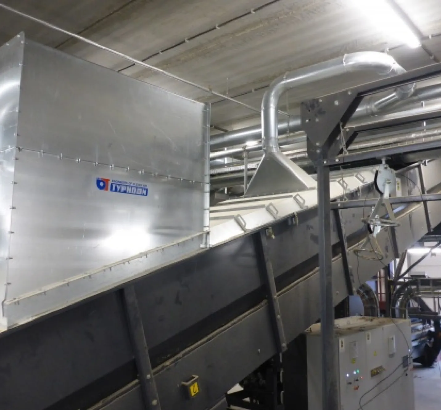 Ontstoffing recycling kartonstof