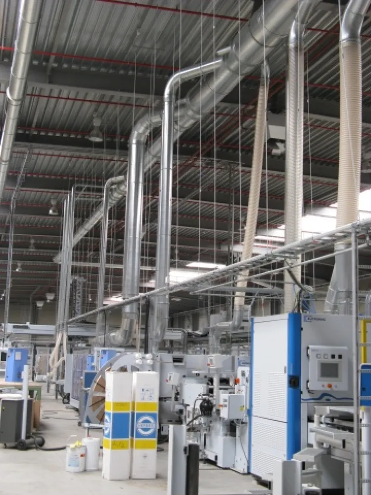 Ontstoffing meubelproductie