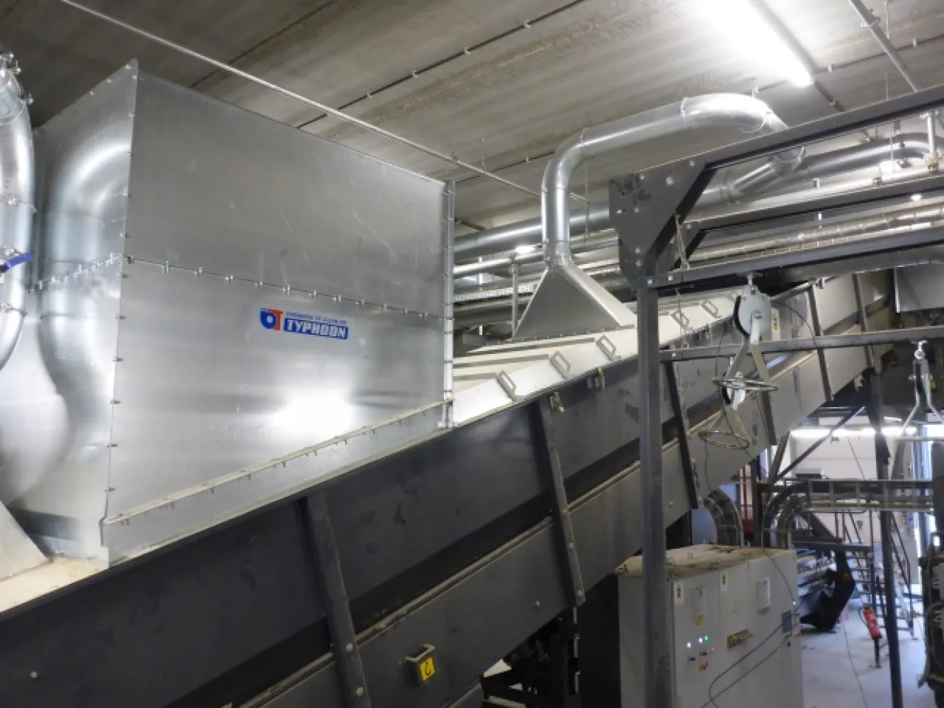 Ontstoffing recycling kartonstof