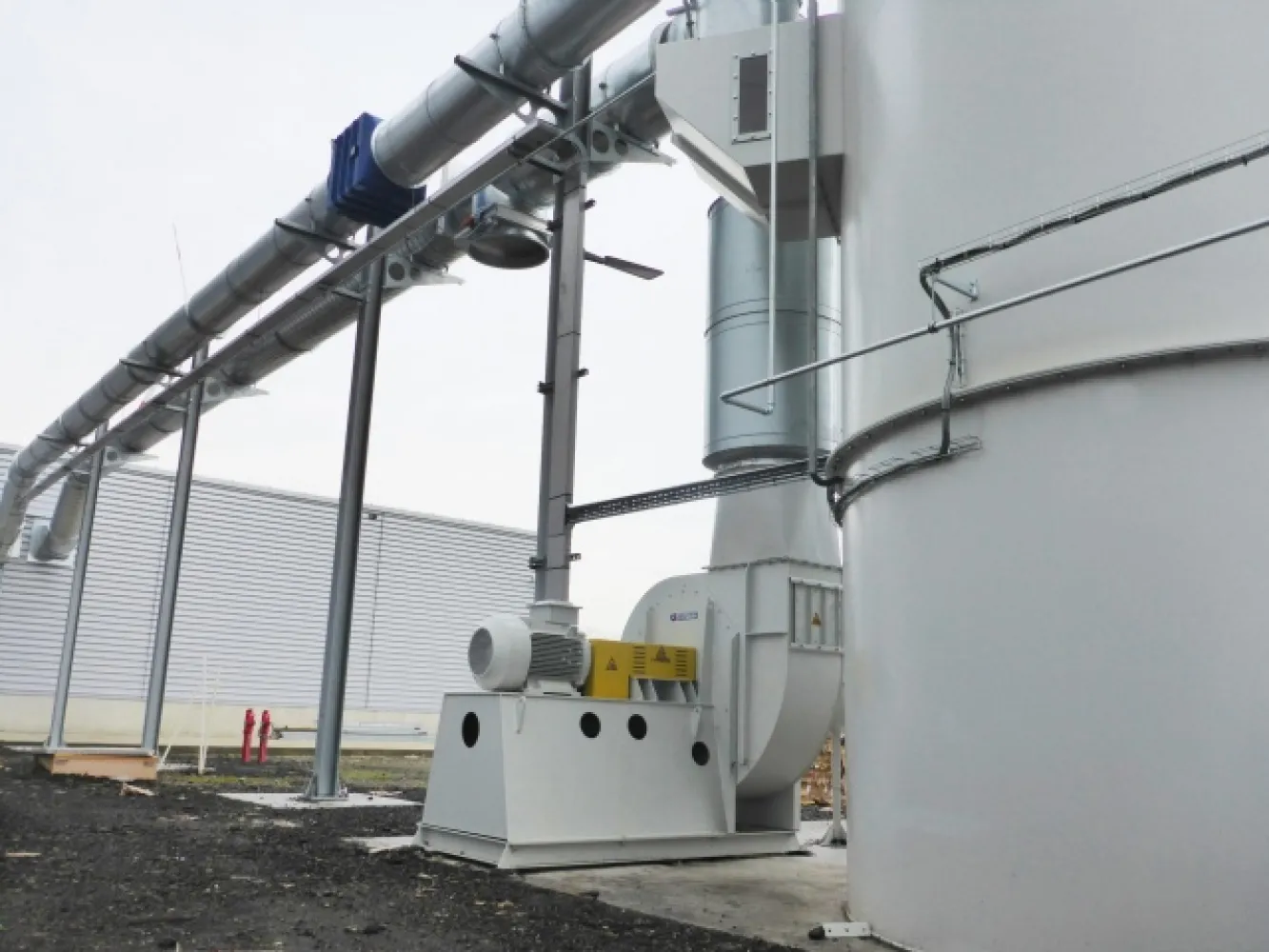 Ontstoffing recycling kartonstof