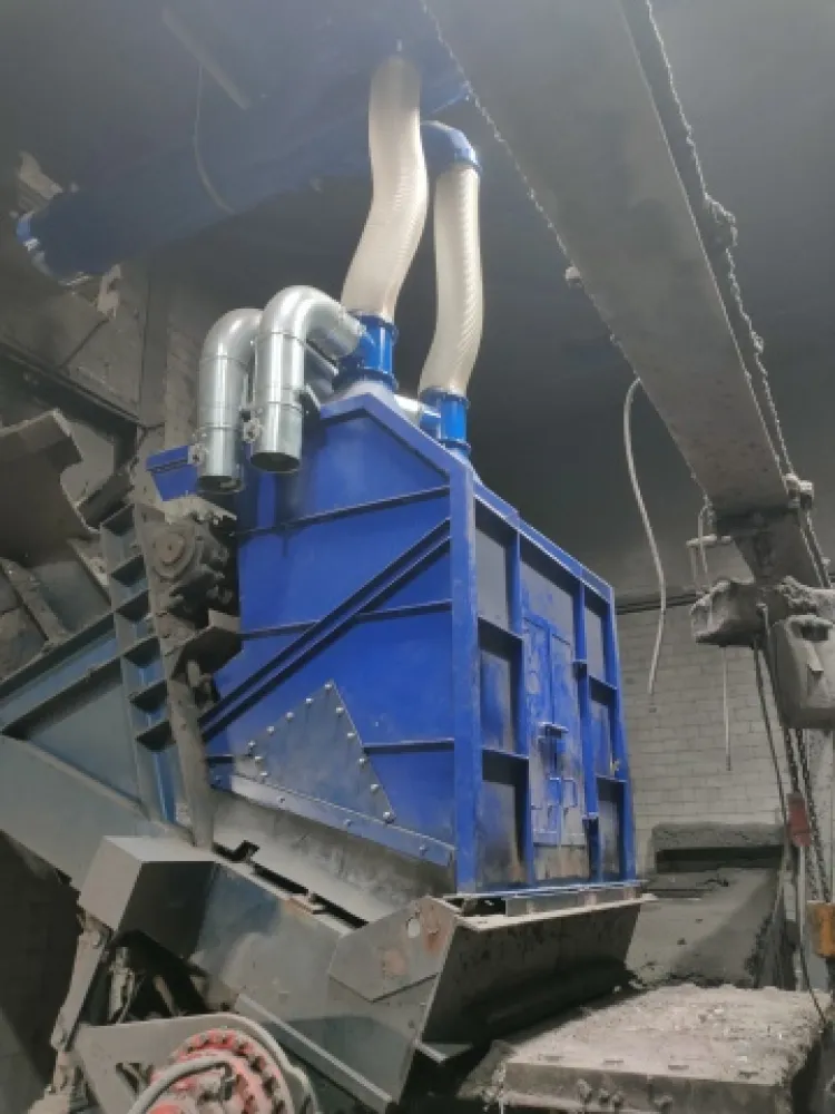 Ontstoffing shredders en hamermolens