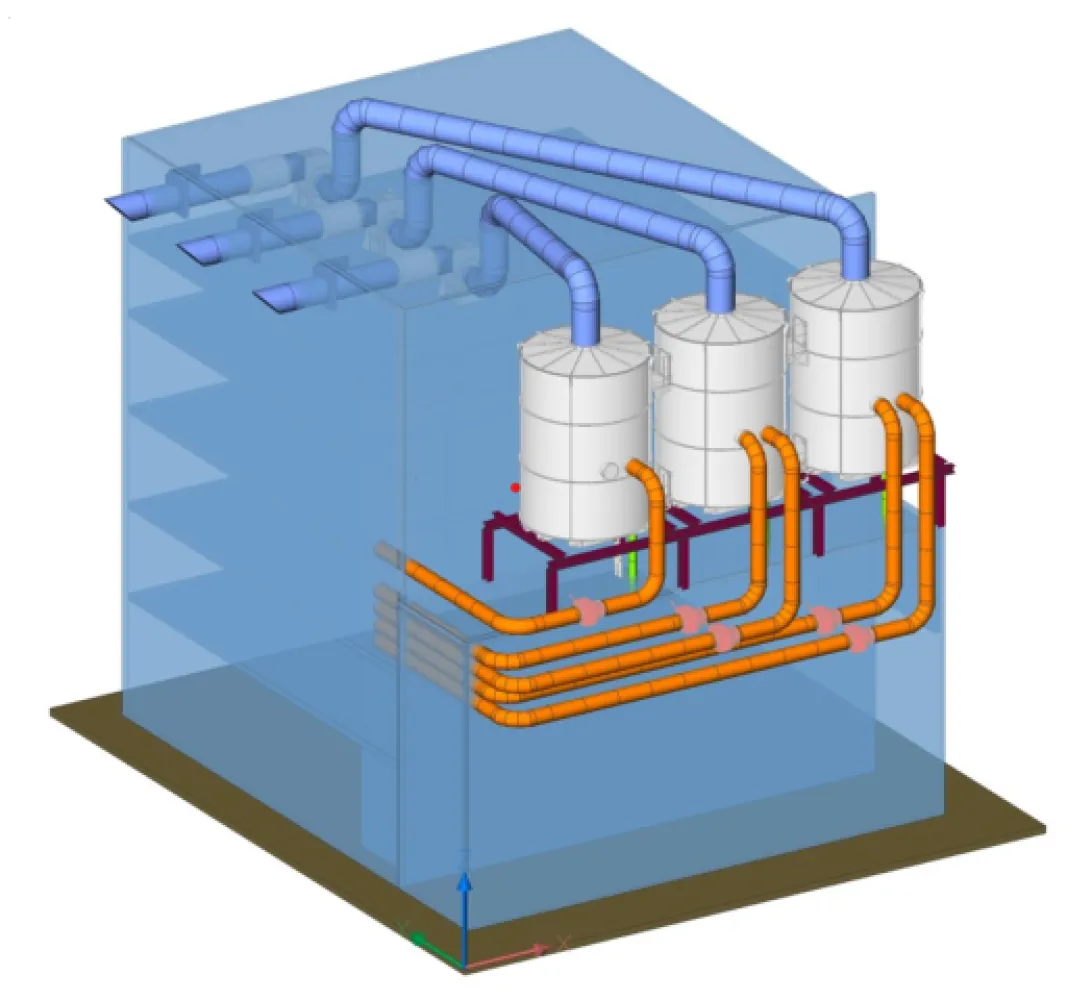 Ontstoffing sorteer- en cleaningprocessen