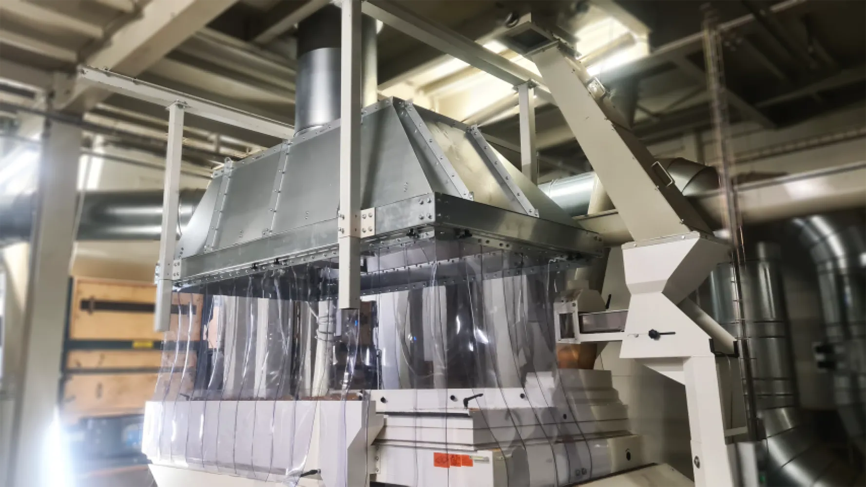 Ontstoffing sorteer- en cleaningprocessen